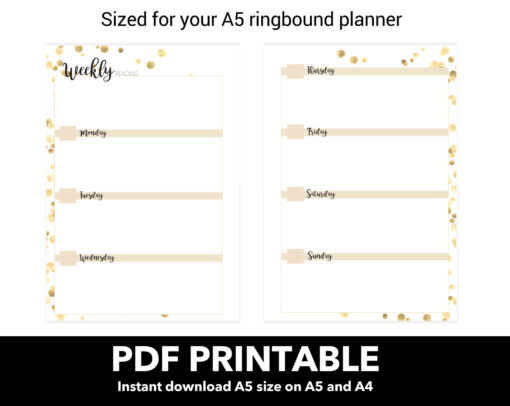 Faith Planner A5 Bundle - Confetti Collection - Image 10