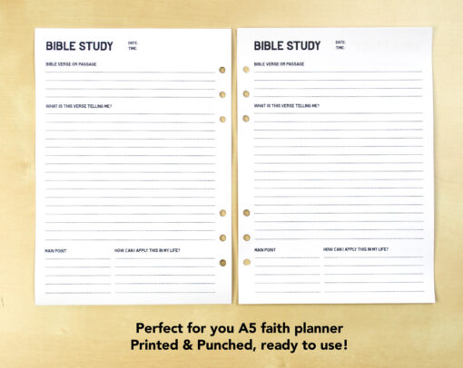 A5 Bible Study Printed & Shipped - Image 4