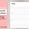 Prayer Journal - Big Happy Planner Size