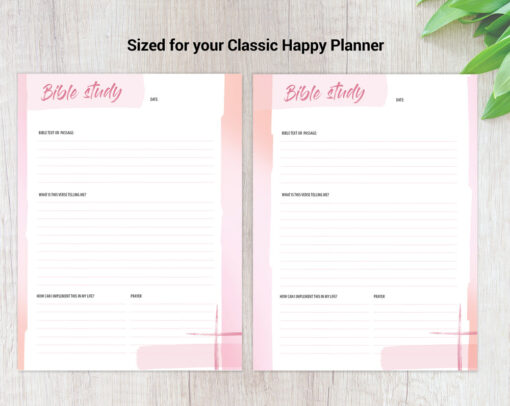 Faith Planner Bundle - HP Planner Classic Size | | Colorful edition - Image 7