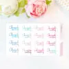 Church Meeting Planner Sticker