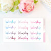 script planner stickers