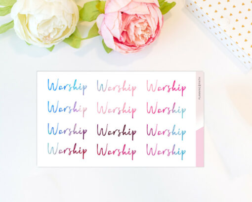 script planner stickers