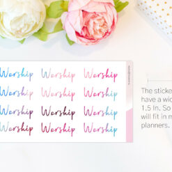 script planner stickers