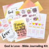 God is Love Bible Journaling Kit