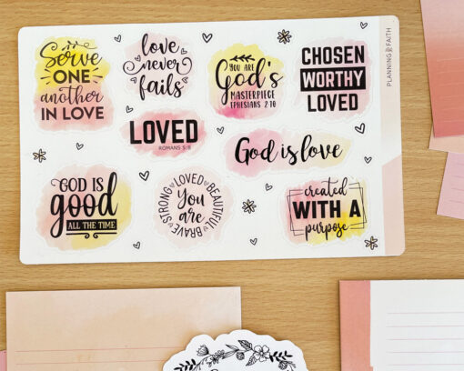 Bible Journaling Kit - Pink Theme - Image 4