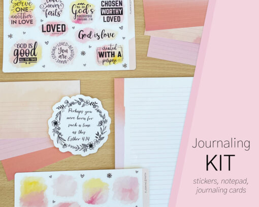 Bible Journaling Kit - Pink Theme