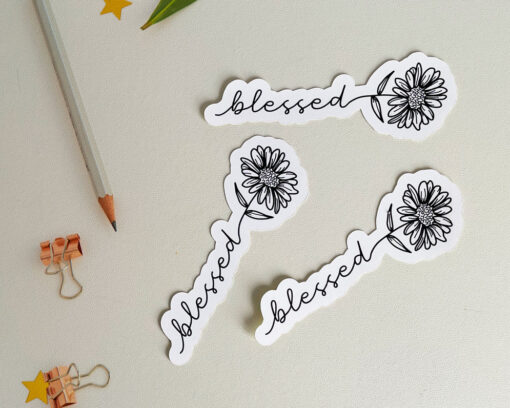 Blessed - Vinyl Sticker