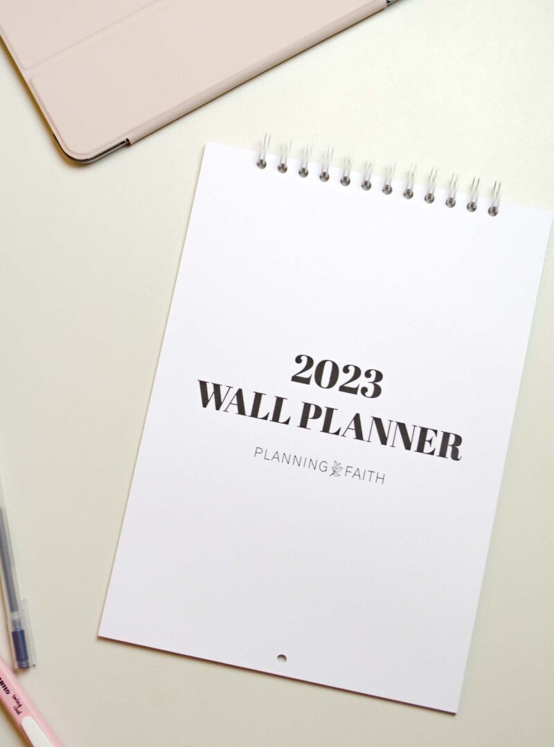 Christian Wall Planner 2023