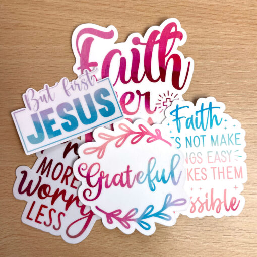 Christian Vinyl Stickers Bundle 2 - Image 2