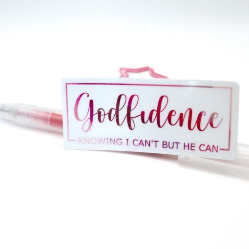 Godfidence - Faith Sticker