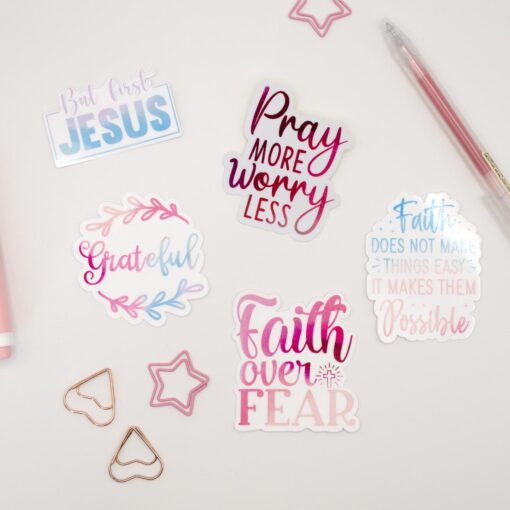 Christian Vinyl Stickers Bundle 2