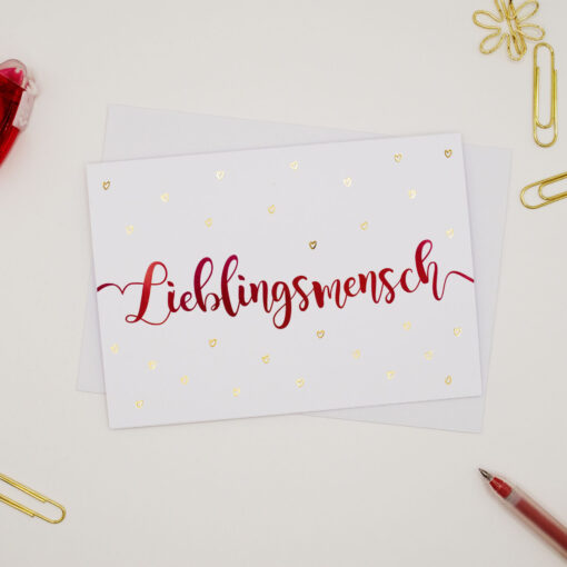 Greeting Card - Lieblingsmensch