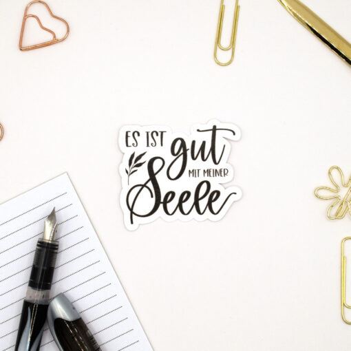 Es ist gut mit meiner Seele - Vinyl Sticker - Image 3