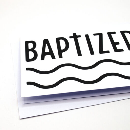 Baptism Card - Bold Baptized - Image 3