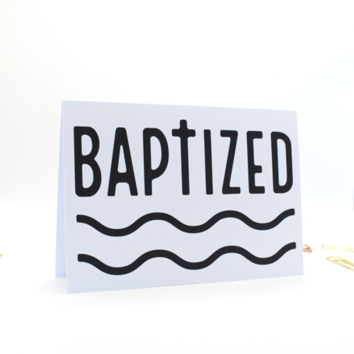 Baptism Card - Bold Baptized - Image 2